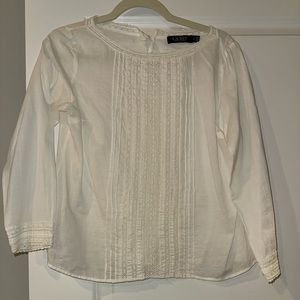 Lauren cream blouse size S